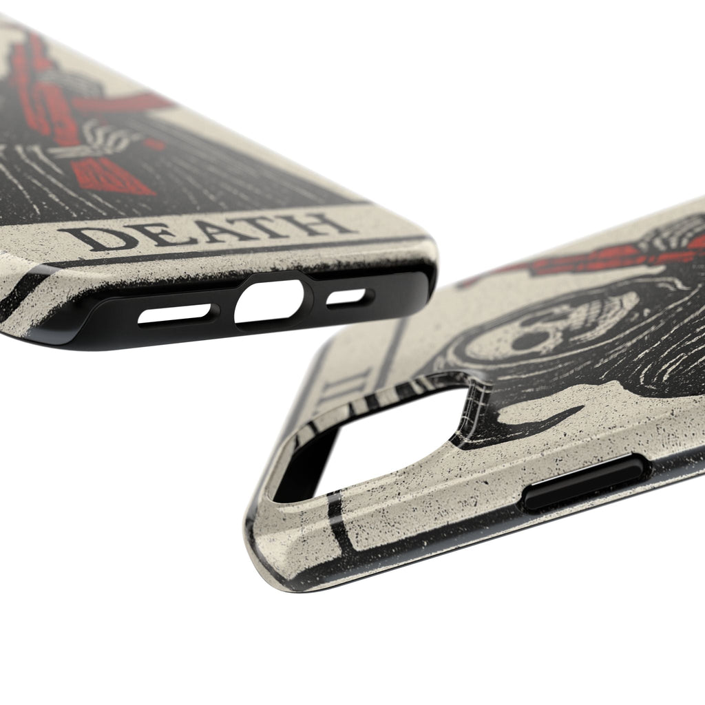 Grim Reaper Phone Case, Tough Phone Case for Gamers, Unique Smartphone Accessories, Halloween Decor, Death-Inspired Gift