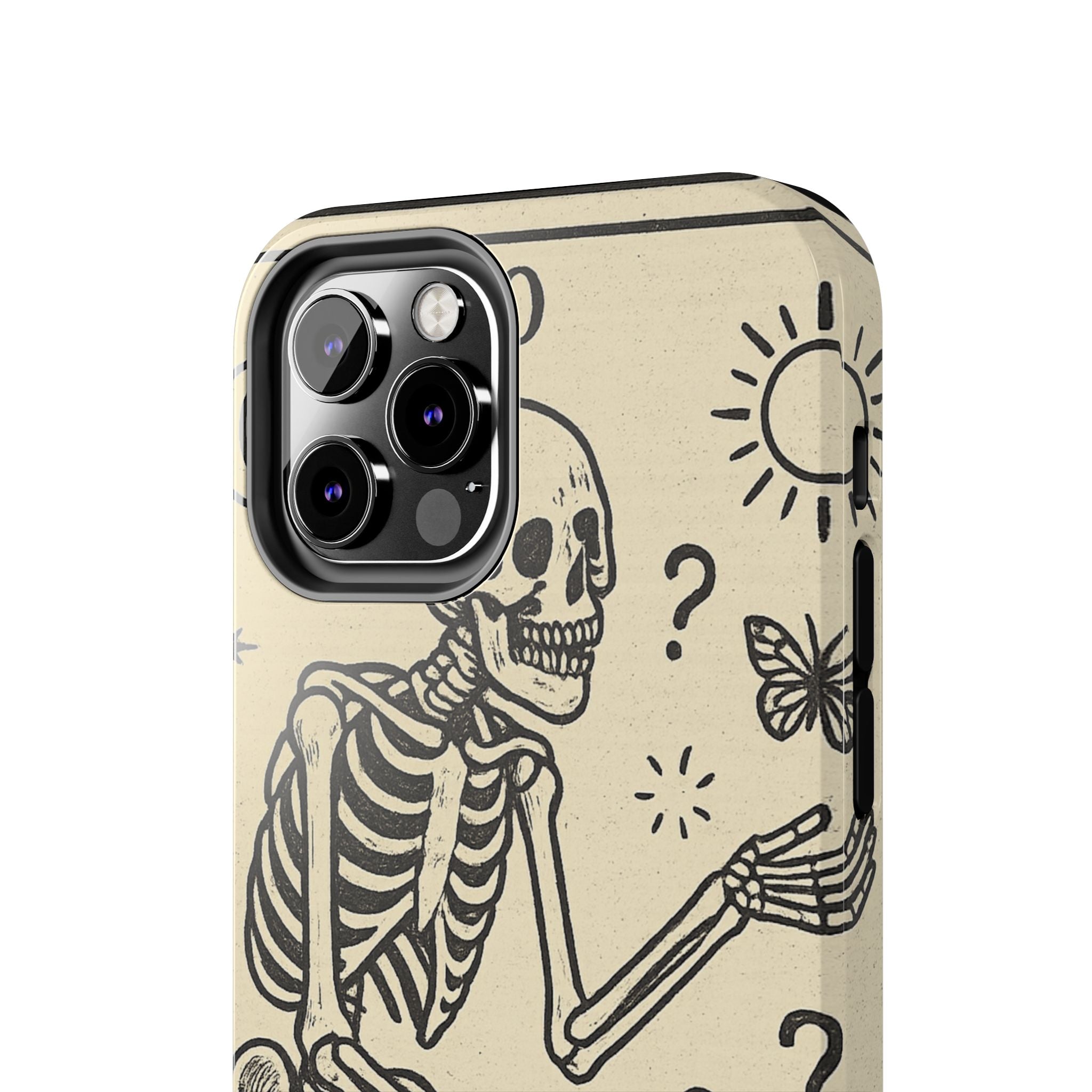 Skeleton ADHD Phone Cases, Unique Phone Cover, Funny ADHD Gift, Quirky Skeleton Design, Cool Accessories for Everyone