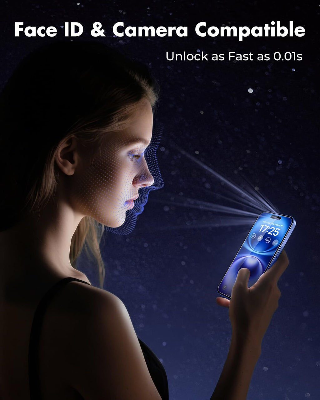 iPhone 17 Pro Screen Protector - Easy Apply Clear Tempered Glass Screen Protector | Zerodamage