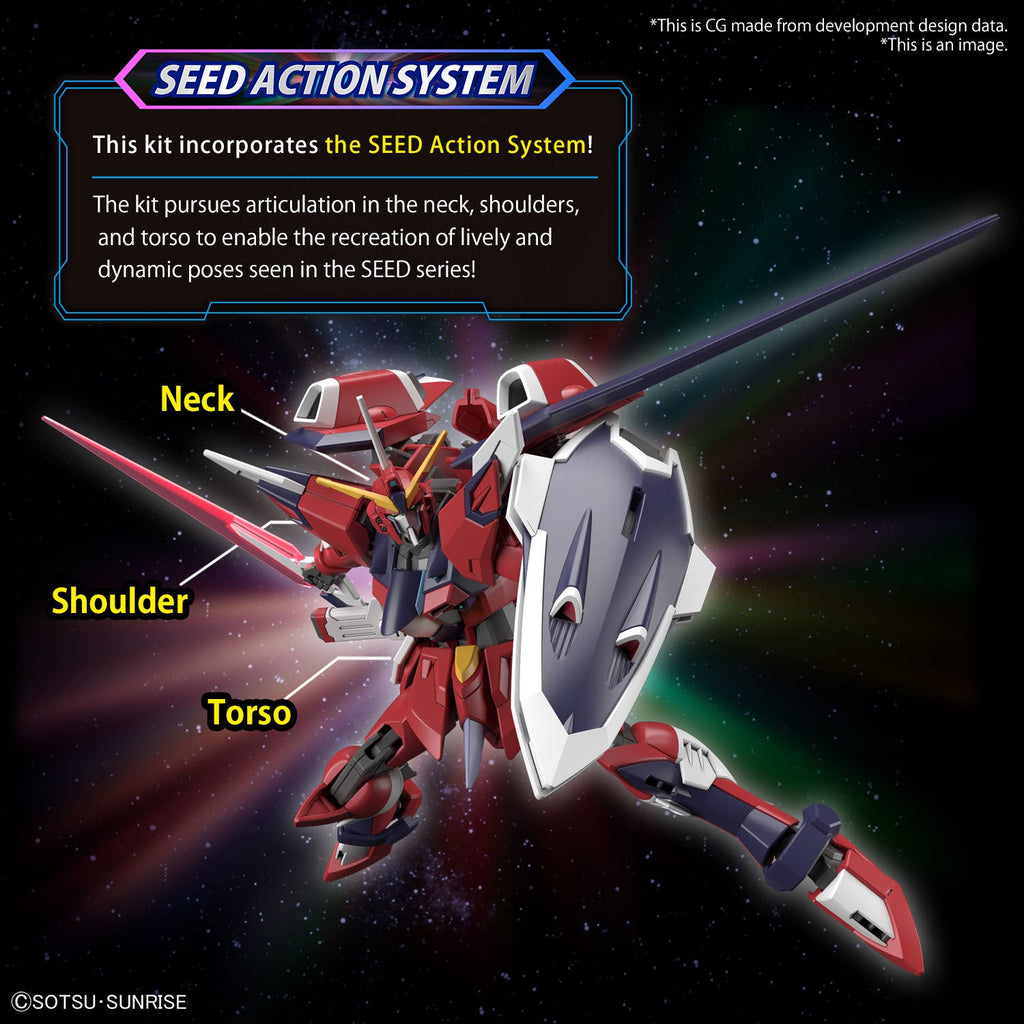 Gundam Seed Freedom Immortal Justice HG Model Kit