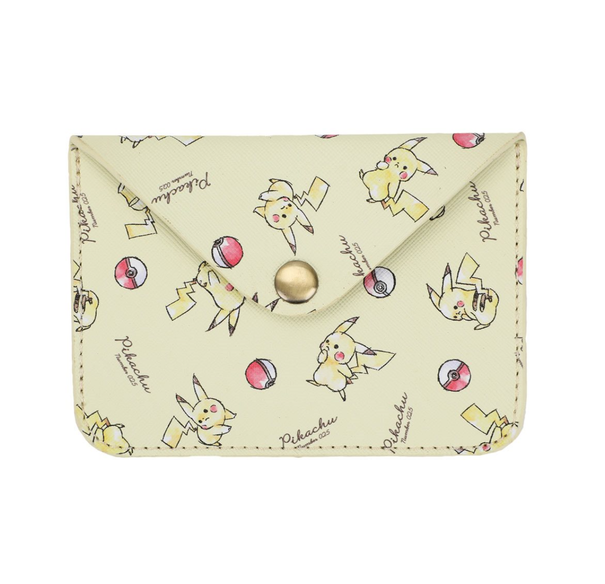 Pokémon Pikachu Number 025 Clear Crossbody Bag and Wallet