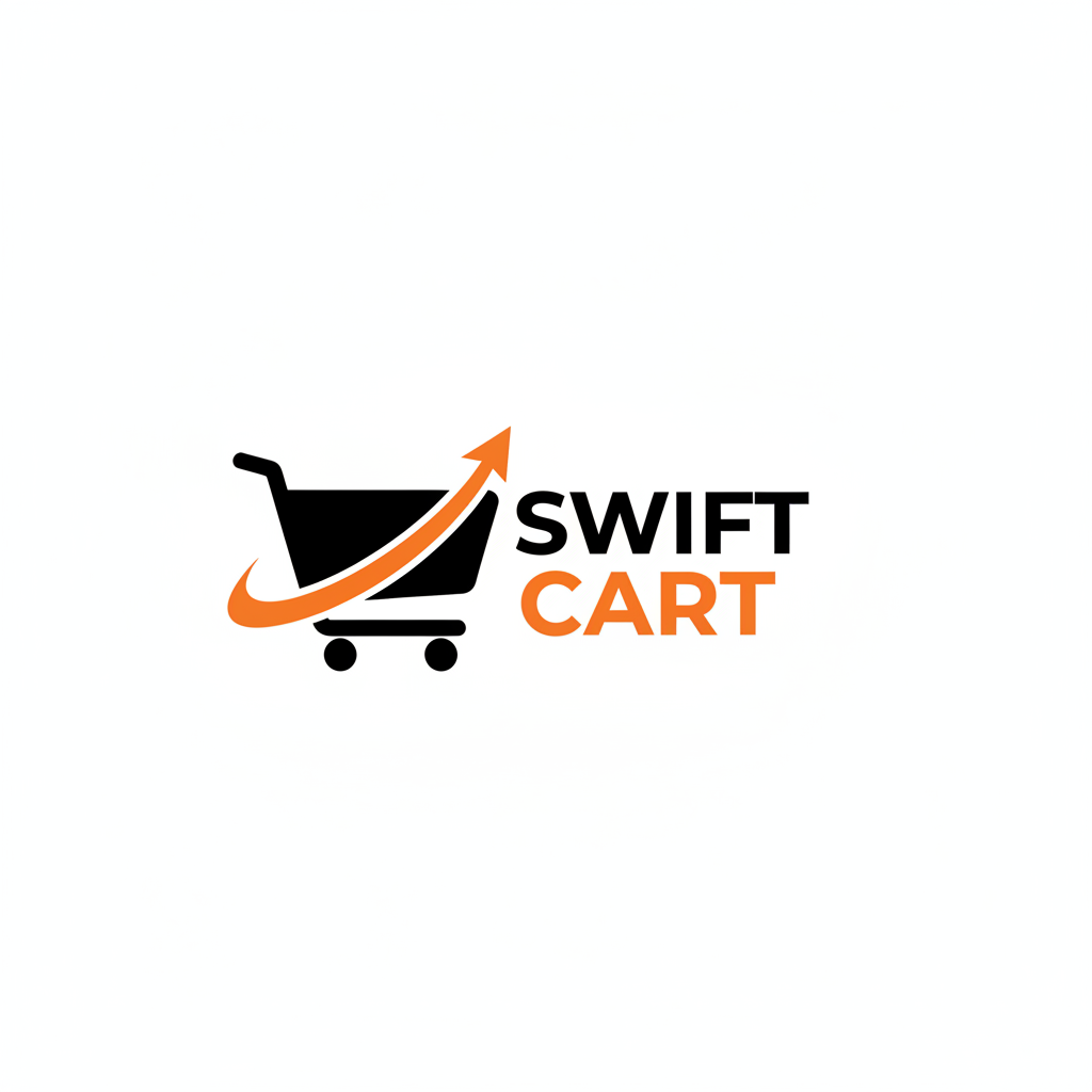 Swift Cart Logo - Orange Refined